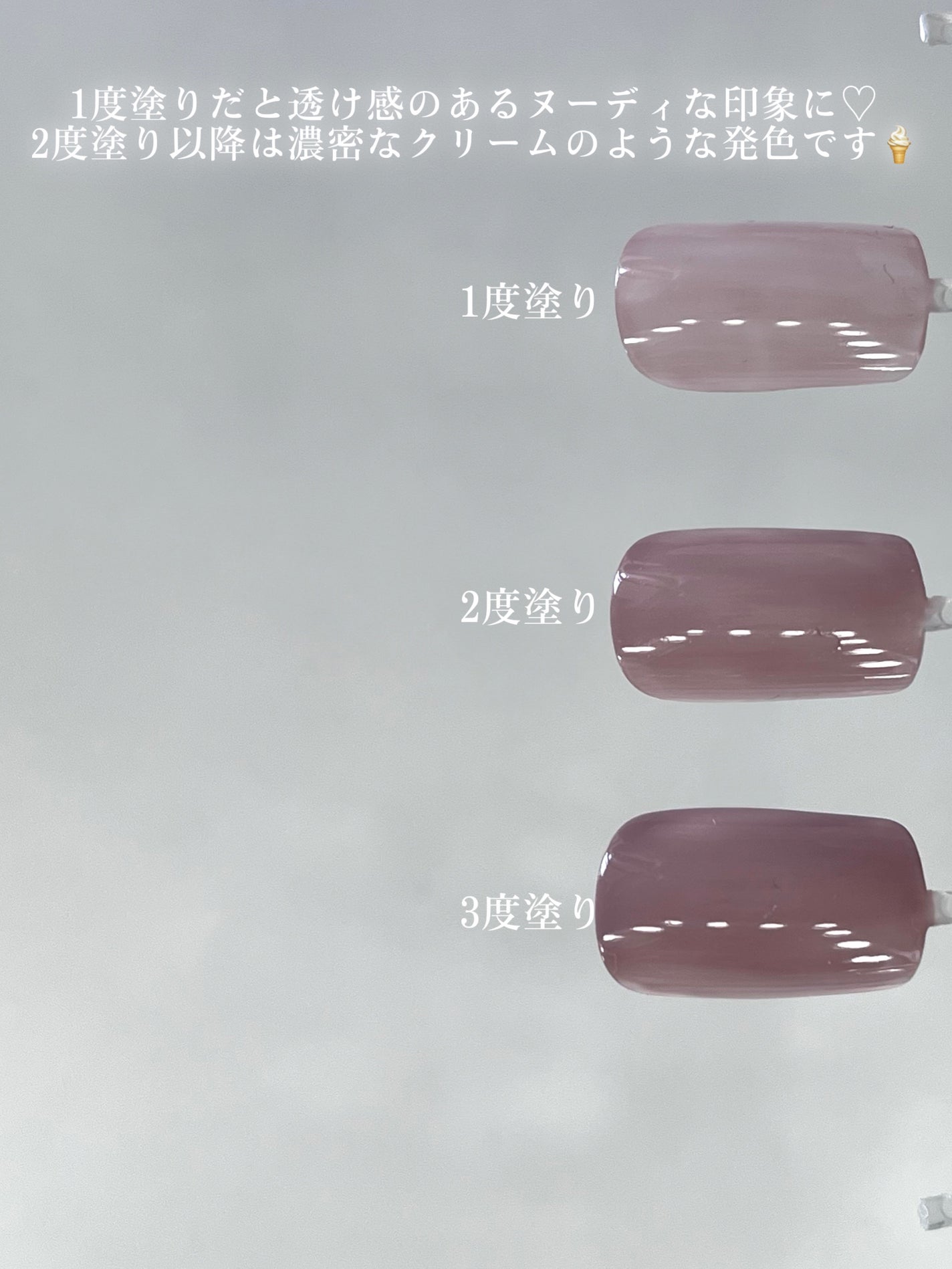 カラフルネイルズ/キャンメイク/マニキュアを使ったクチコミ(3枚目)