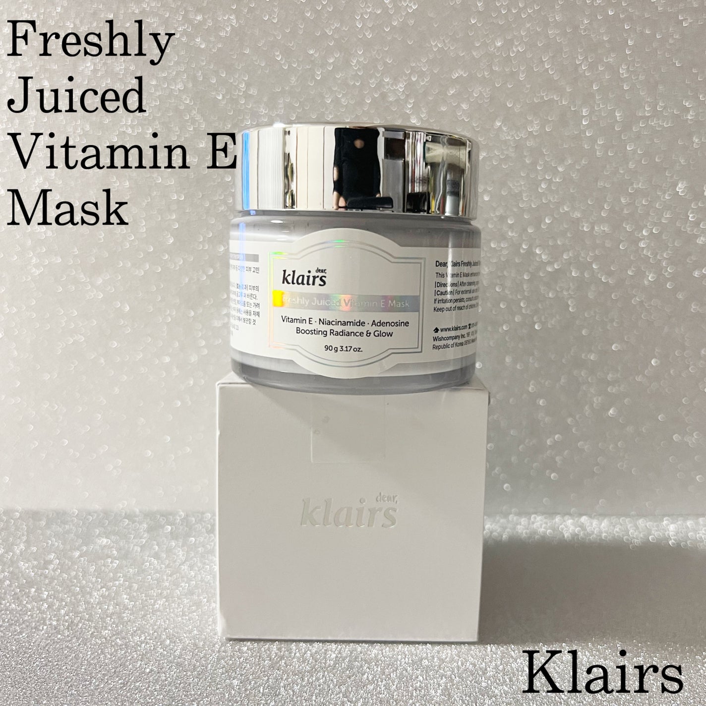 フレッシュリージュースドビタミンEマスク(90g)/Klairs/フェイスクリームを使ったクチコミ(1枚目)