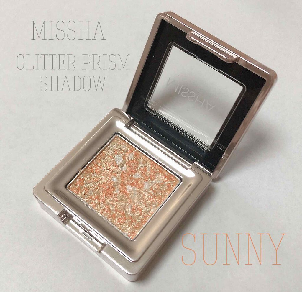 グリッタープリズム シャドウ/MISSHA/グリッターを使ったクチコミ(1枚目)