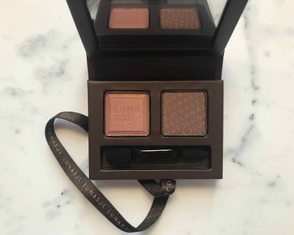 デュオ・ドゥ・ショコラアイズ/LUNASOL/アイシャドウパレットを使ったクチコミ(1枚目)