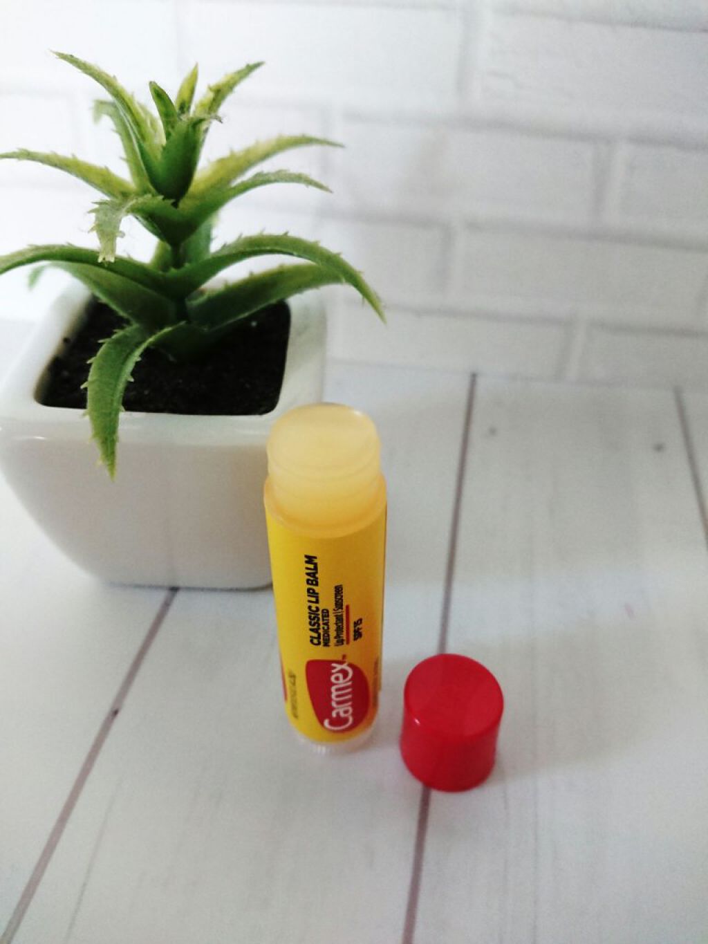 クラシックリップバーム スティック/カーメックス/リップバームを使ったクチコミ（3枚目）