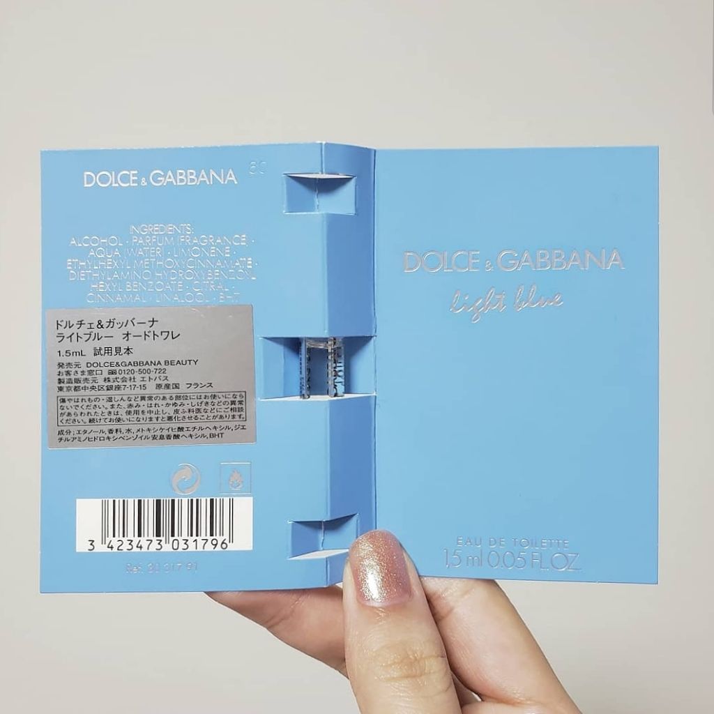 LIGHT BLUE EAU DE TOILETTE(ライトブルー オードトワレ)/DOLCE&GABBANA BEAUTY/香水(レディース)を使ったクチコミ(2枚目)