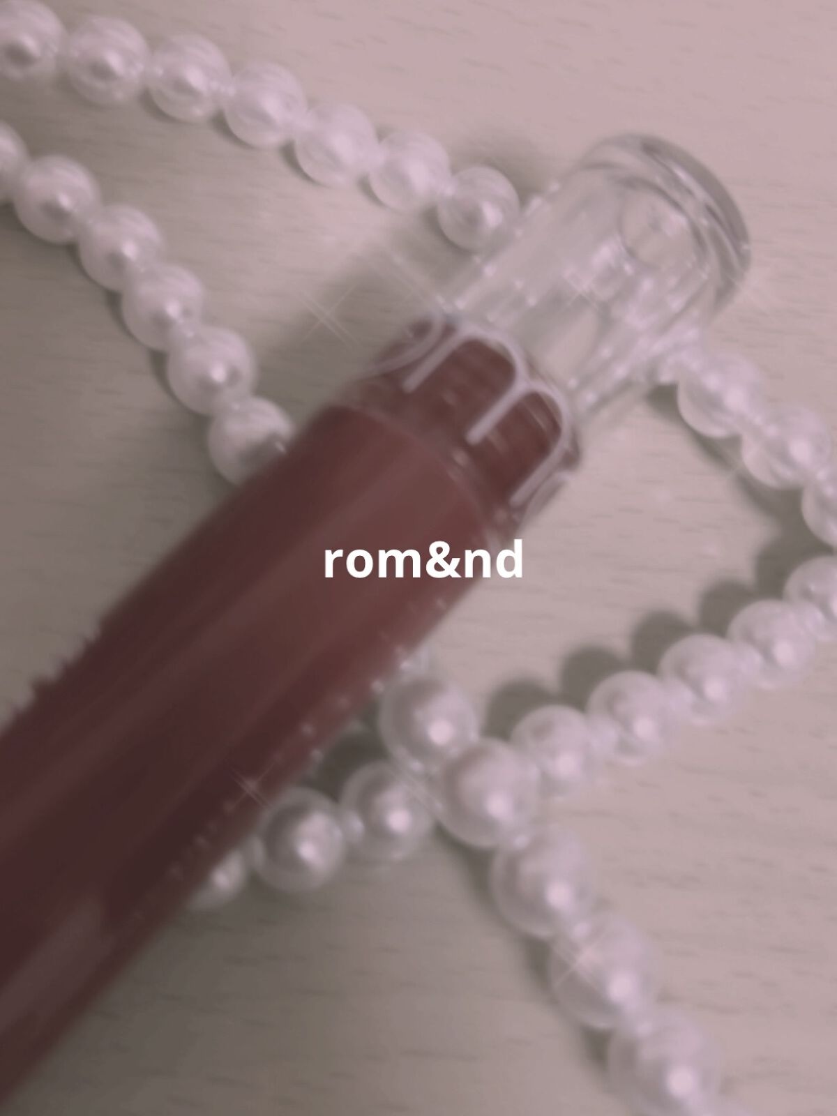 グラスティングウォーターティント/rom&nd/リップティントを使ったクチコミ（1枚目）