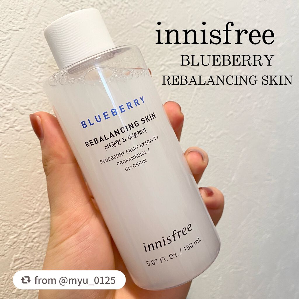 ブルーベリー バランシングスキン/innisfree/化粧水を使ったクチコミ(1枚目)