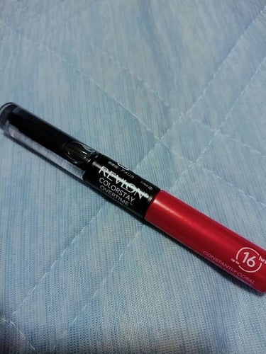 カラーステイ オーバータイム リップカラー/REVLON/リップグロスを使ったクチコミ（1枚目）