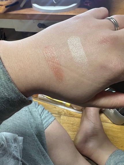 THREE シマリング グロー デュオ/THREE/クリームハイライトを使ったクチコミ(3枚目)