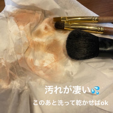 メイクブラシ専用洗剤/DAISO/その他化粧小物を使ったクチコミ（3枚目）