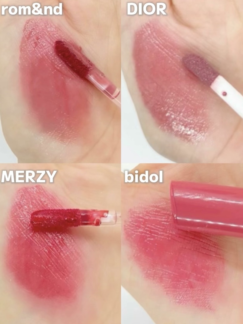 ジューシーラスティングティント/rom&nd/リップティントを使ったクチコミ（2枚目）