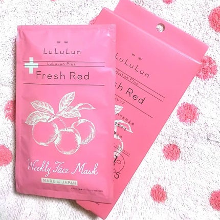 ルルルンプラス フレッシュレッド/ルルルン/シートマスク・パックを使ったクチコミ(1枚目)