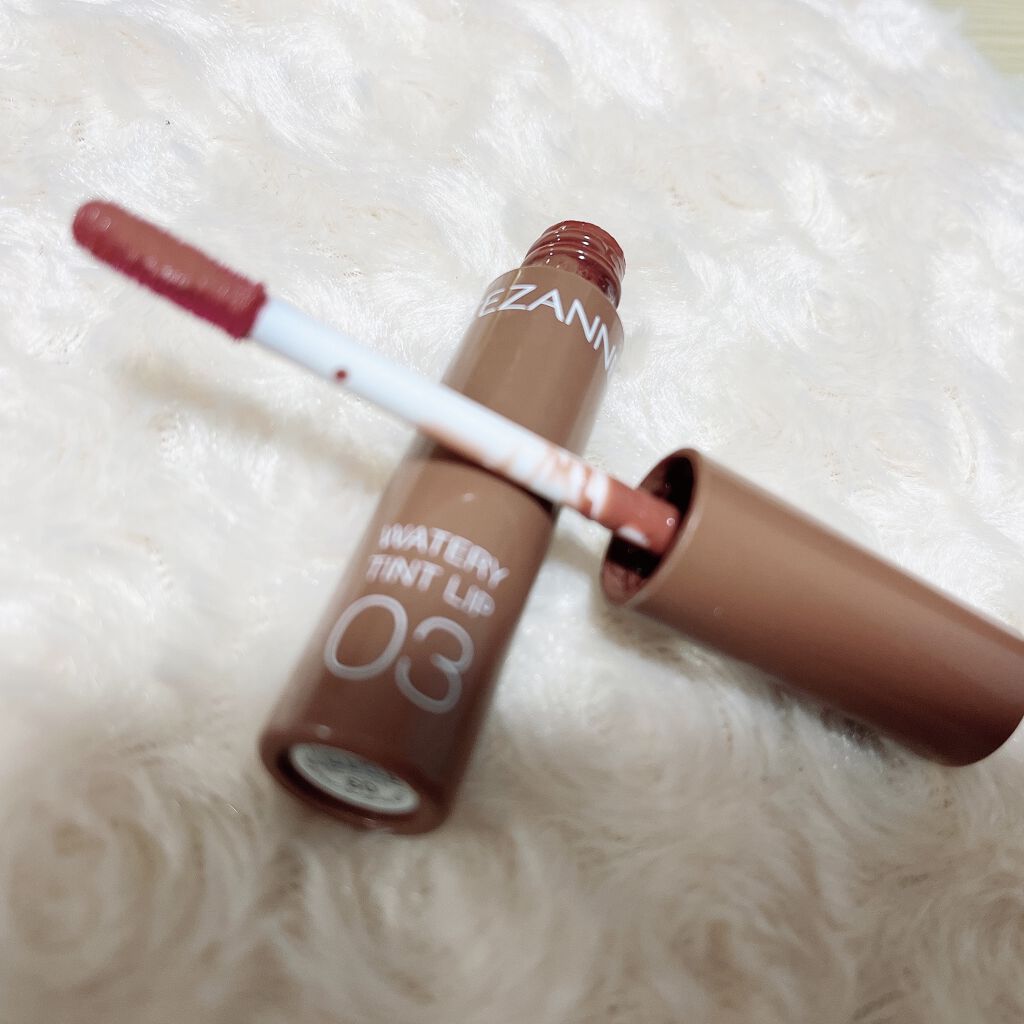 ウォータリーティントリップ/CEZANNE/リップティントを使ったクチコミ（2枚目）