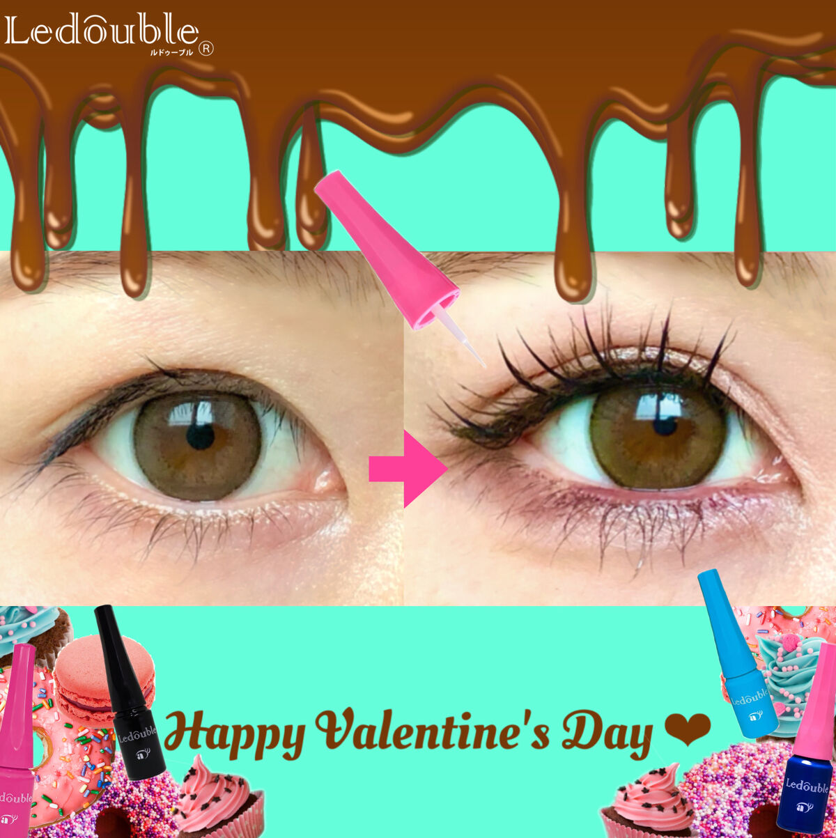 ルドゥーブル/ルドゥーブル/二重まぶた用アイテムを使ったクチコミ（1枚目）
