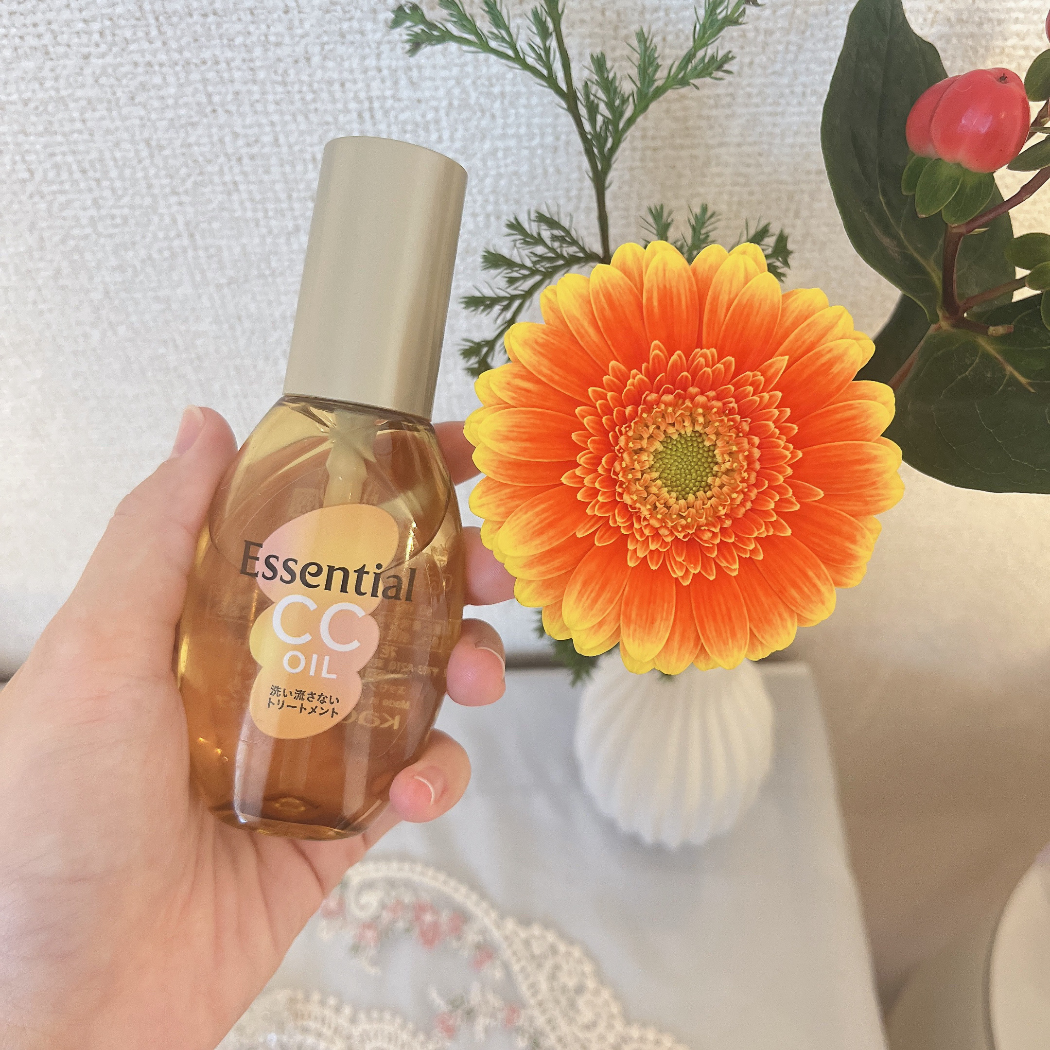 CCオイル/エッセンシャル/ヘアオイルを使ったクチコミ（2枚目）