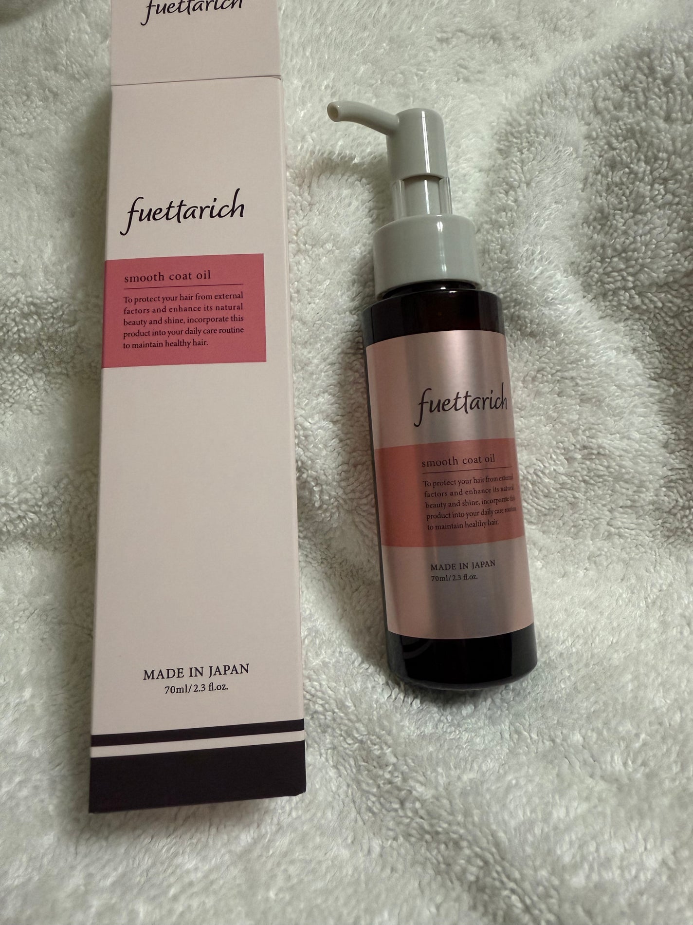スムースコートオイル/fuettarich (フエッタリッチ)/ヘアオイルを使ったクチコミ(1枚目)