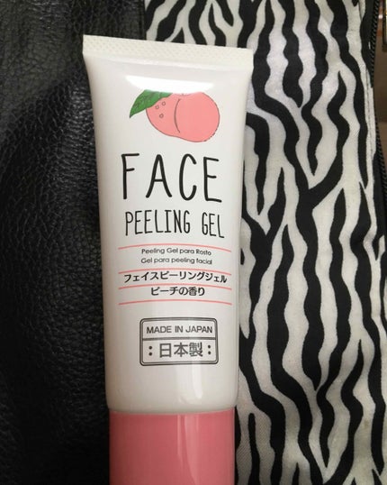 フェイスピーリングジェル ピーチの香り/DAISO/ピーリングを使ったクチコミ(1枚目)