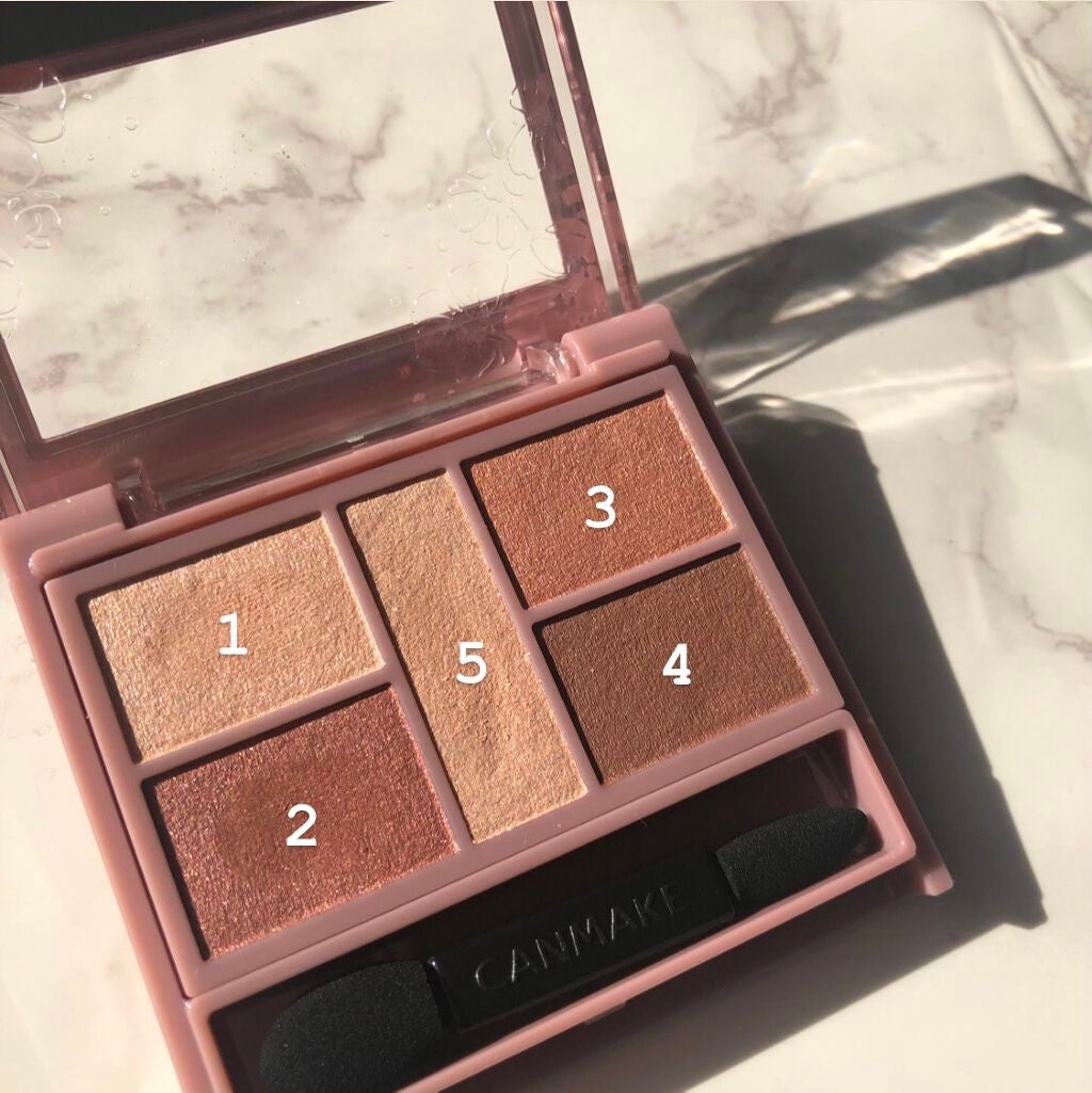 パーフェクトスタイリストアイズ/キャンメイク/アイシャドウパレットを使ったクチコミ(2枚目)