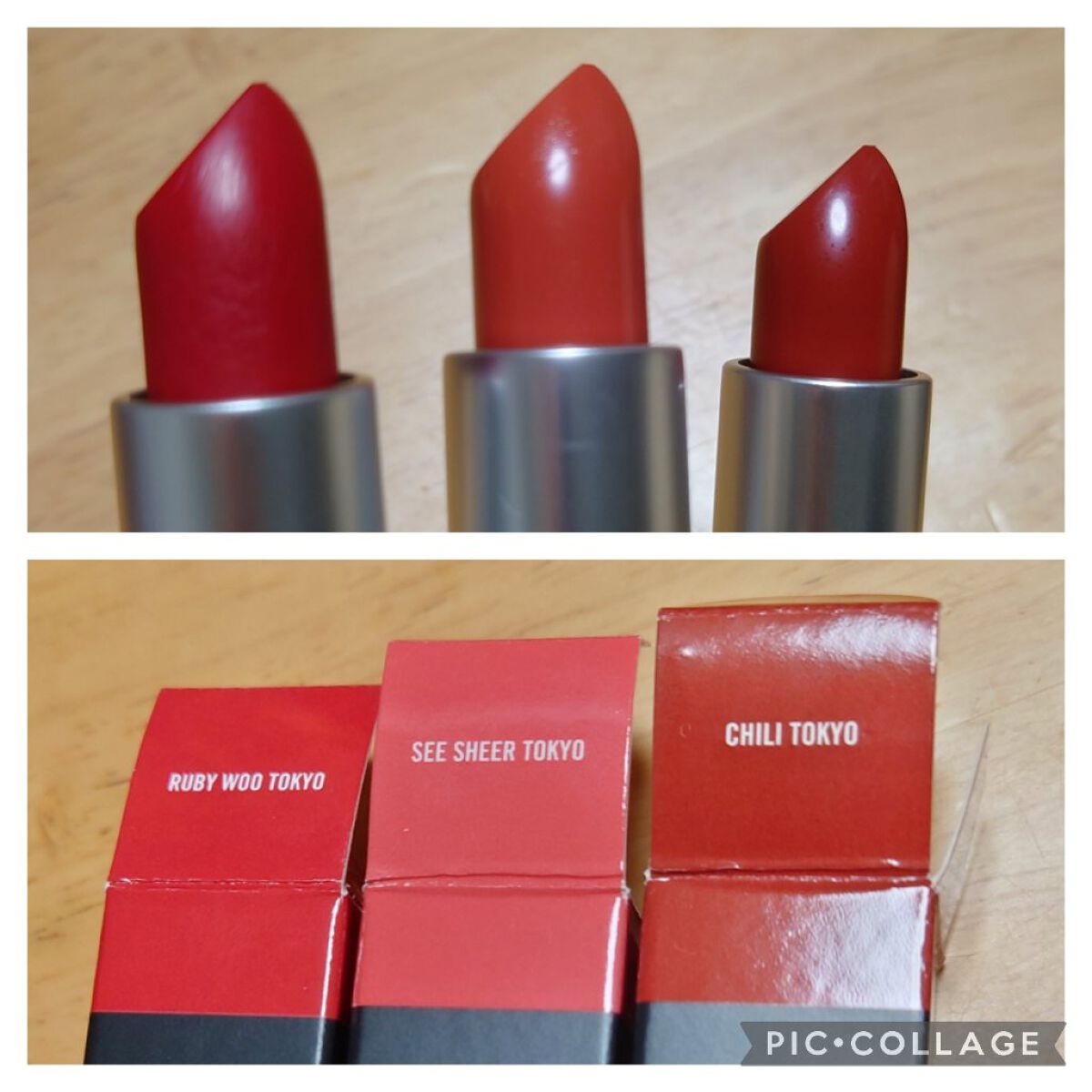 リップスティック ルビー ウー トーキョー (限定) /M・A・C/口紅を使ったクチコミ（2枚目）