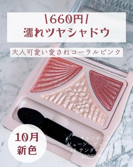 ジューシーピュアアイズ/キャンメイク/アイシャドウパレットを使ったクチコミ(2枚目)