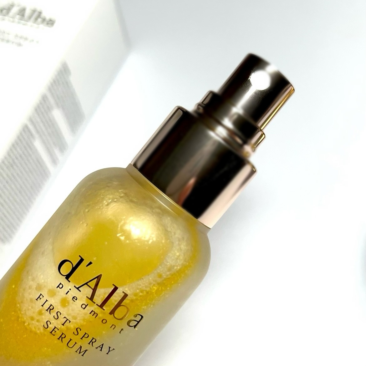 ダルバ ホワイトトリュフファーストスプレーセラム/ダルバ/ミスト状化粧水を使ったクチコミ（2枚目）