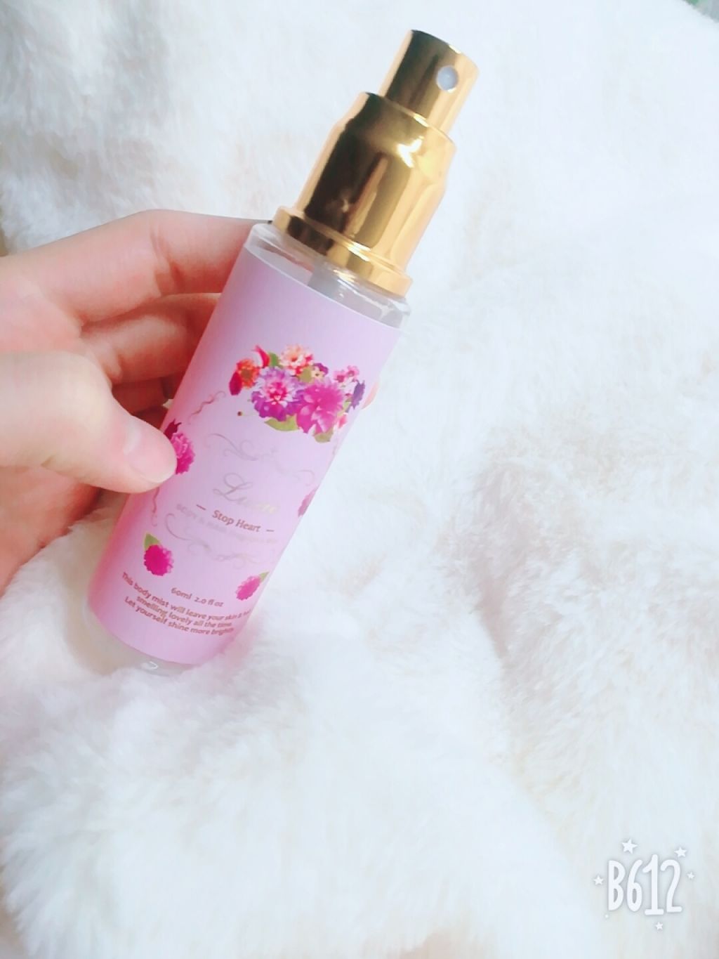 ボディ＆ヘアフレグランスミスト ストップハート/ルーリィ/香水(その他)を使ったクチコミ（2枚目）