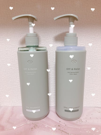 スパ・シャンプー/ヘアトリートメント ディープクレンズ/Off&Relax/市販シャンプーを使ったクチコミ(1枚目)
