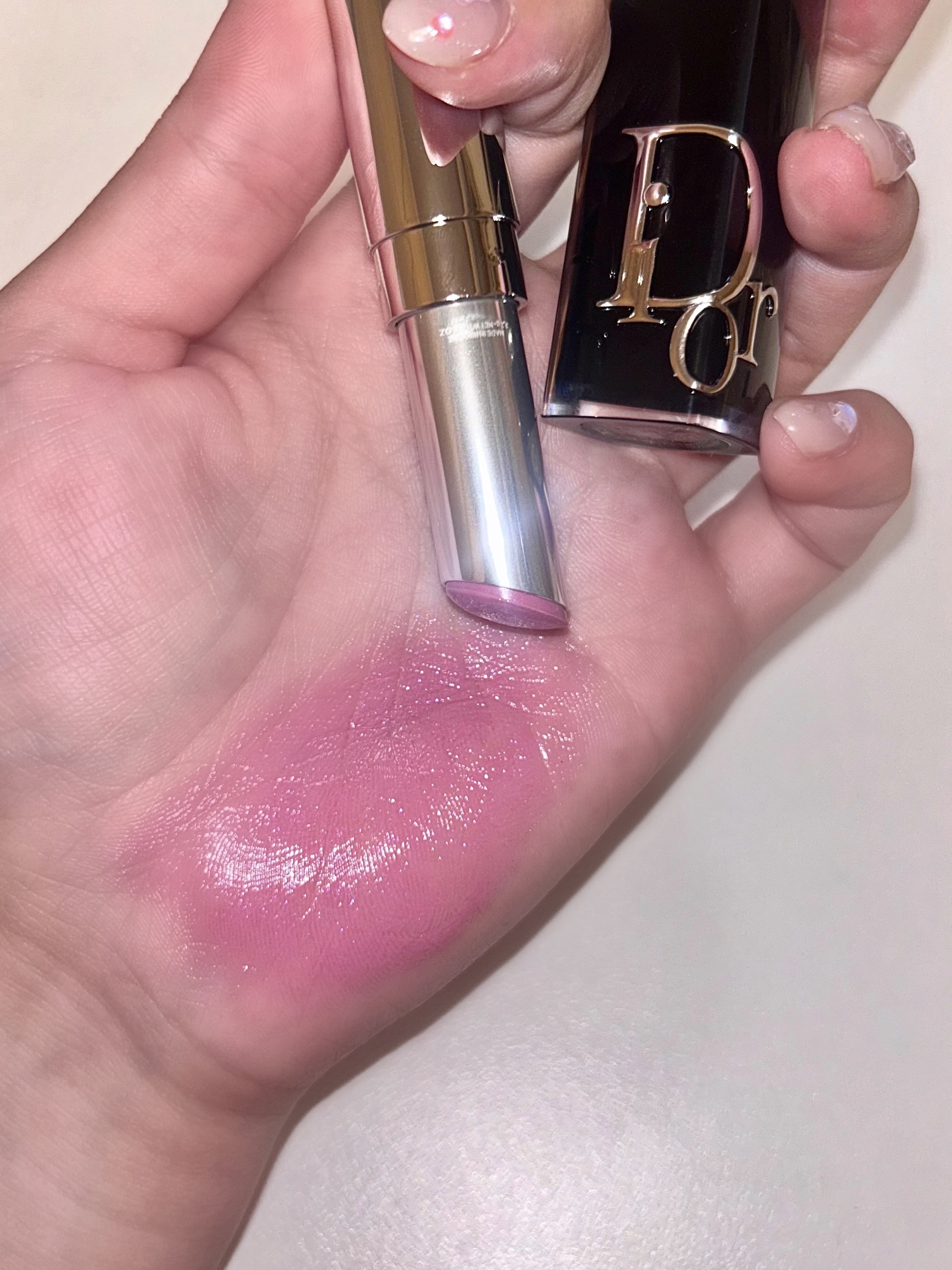 ディオール アディクト クチュール リップスティック ケース シルバー カナージュ/Dior/その他化粧小物を使ったクチコミ（3枚目）