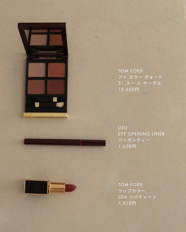 TOM FORD BEAUTY アイ カラー クォードのクチコミ「イエベの大人デートメイク💗
⁡
こんにちは！
大阪のパーソナルカラー診断士MOMOKOです。
.....」（2枚目）