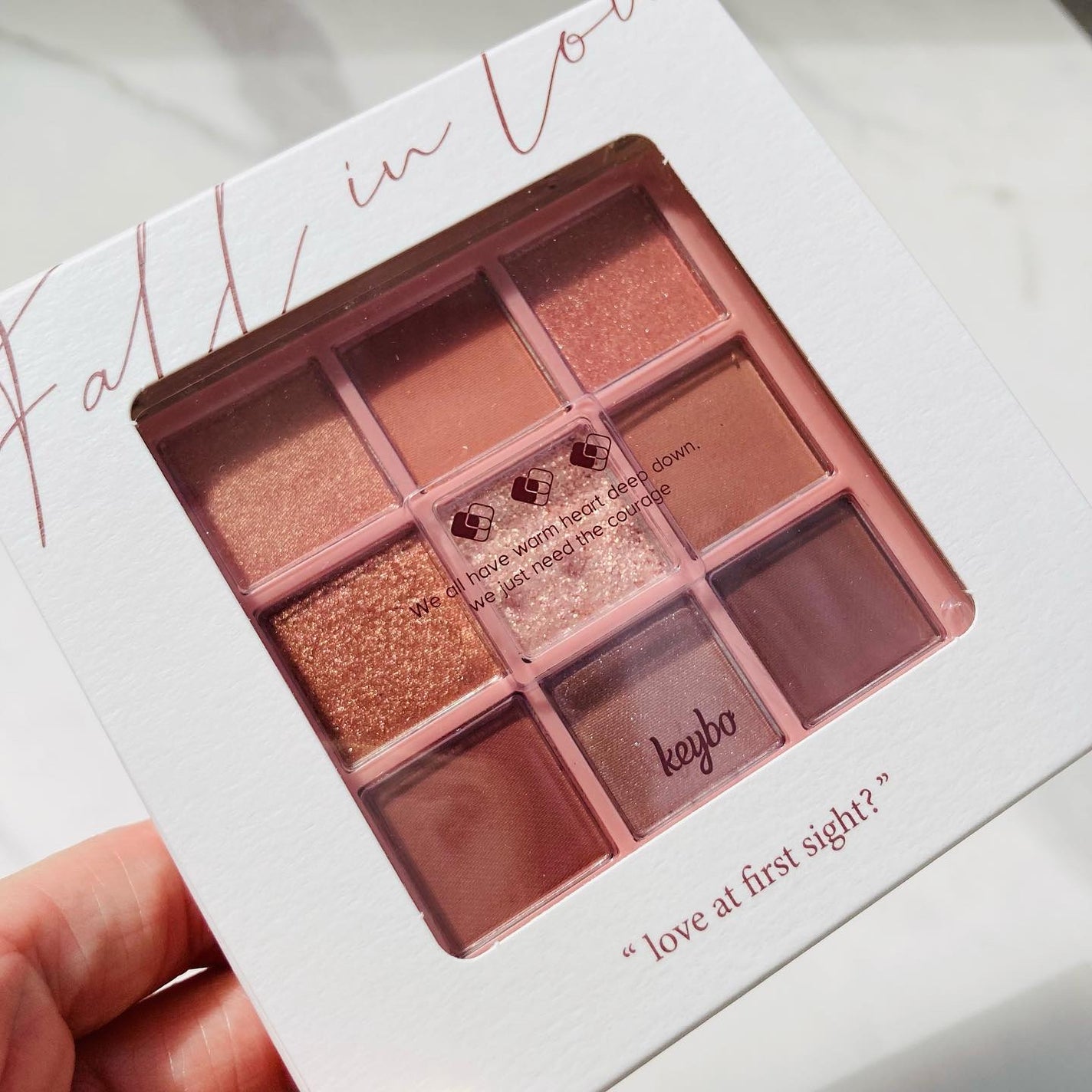 KEYBO FALL IN LOVE SHADOW PALETTE/keybo/アイシャドウパレットを使ったクチコミ(10枚目)