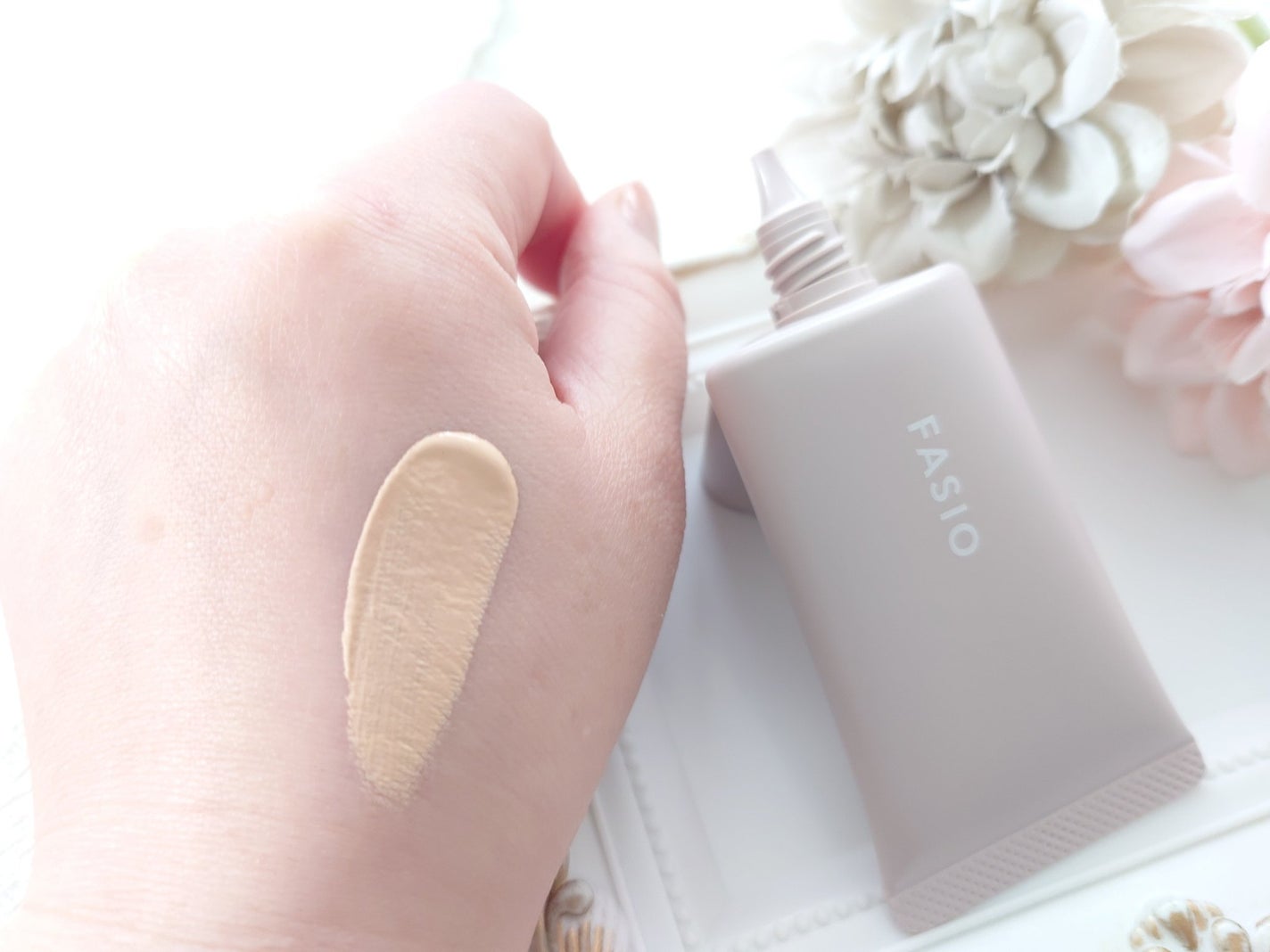 エアリーステイ BB ティント モイスト/FASIO/BBクリームを使ったクチコミ(4枚目)