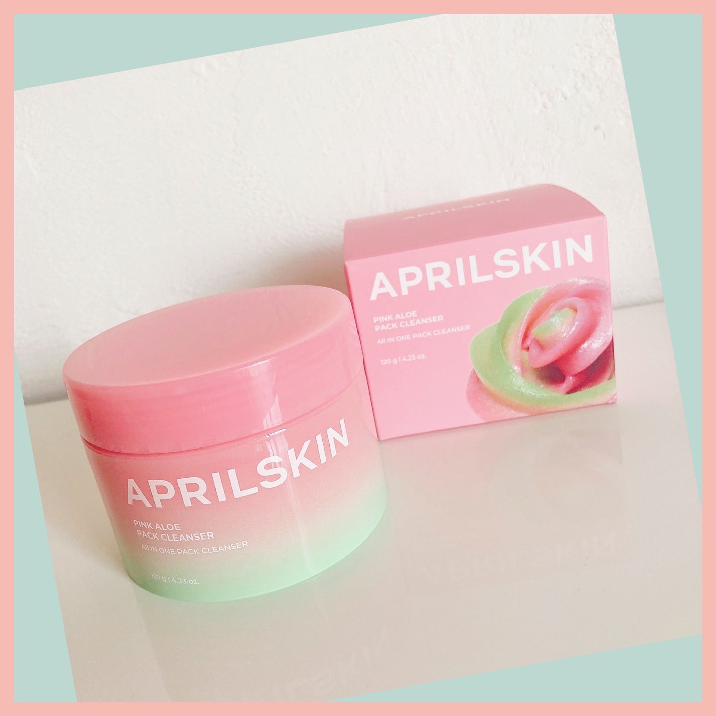 ピンクアロエメレンゲクレンザー/APRILSKIN/その他洗顔料を使ったクチコミ(1枚目)