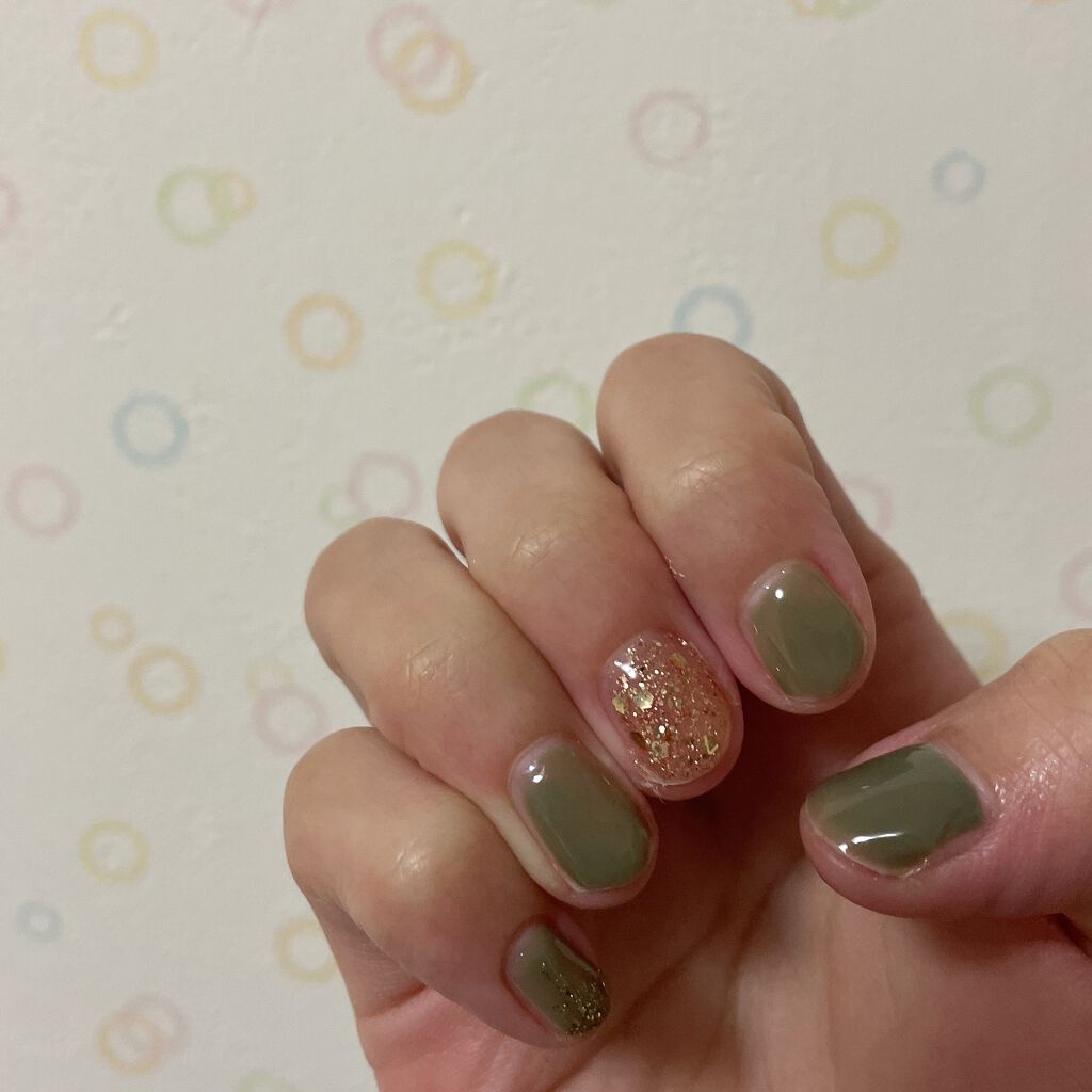 ジェルネイル（ライト対応）/セリア/ジェルネイルを使ったクチコミ（2枚目）