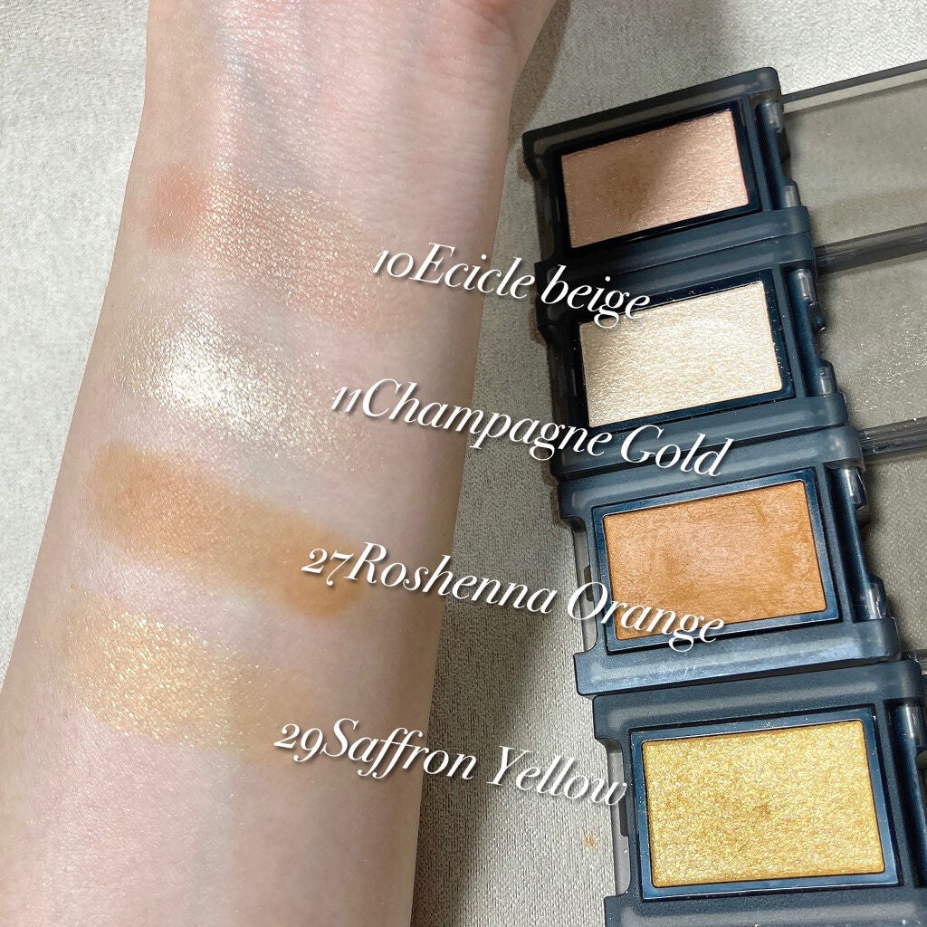 セルヴォーク ヴォランタリー アイズ/Celvoke/単色アイシャドウを使ったクチコミ(4枚目)