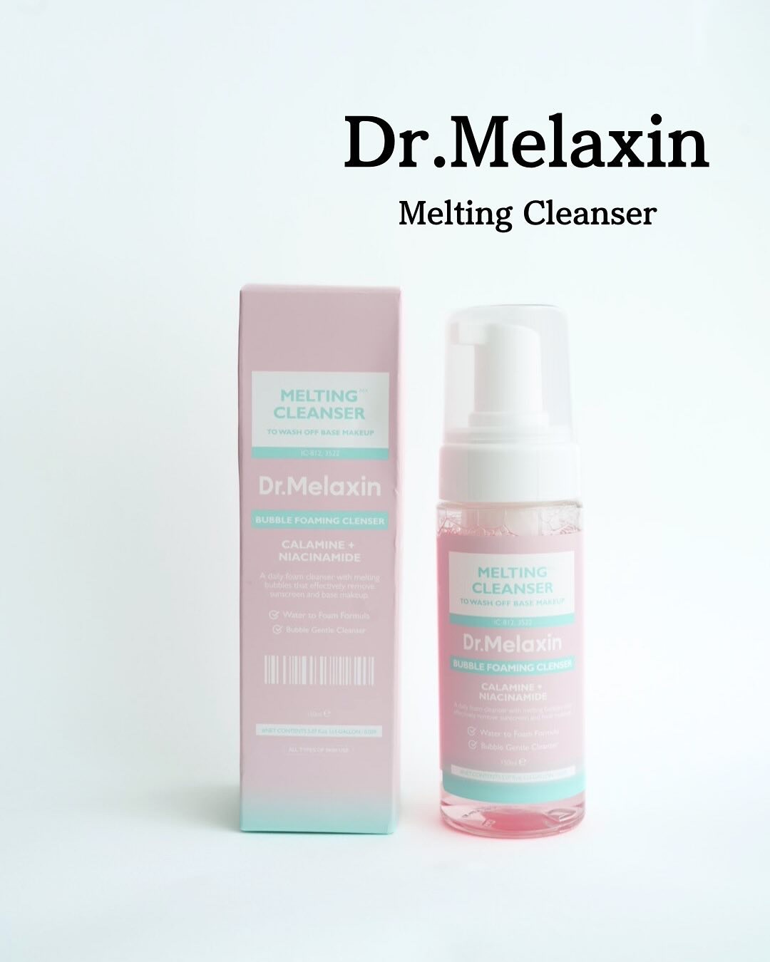 メルティングクレンザー/Dr.Melaxin/クレンジングウォーターを使ったクチコミ（1枚目）