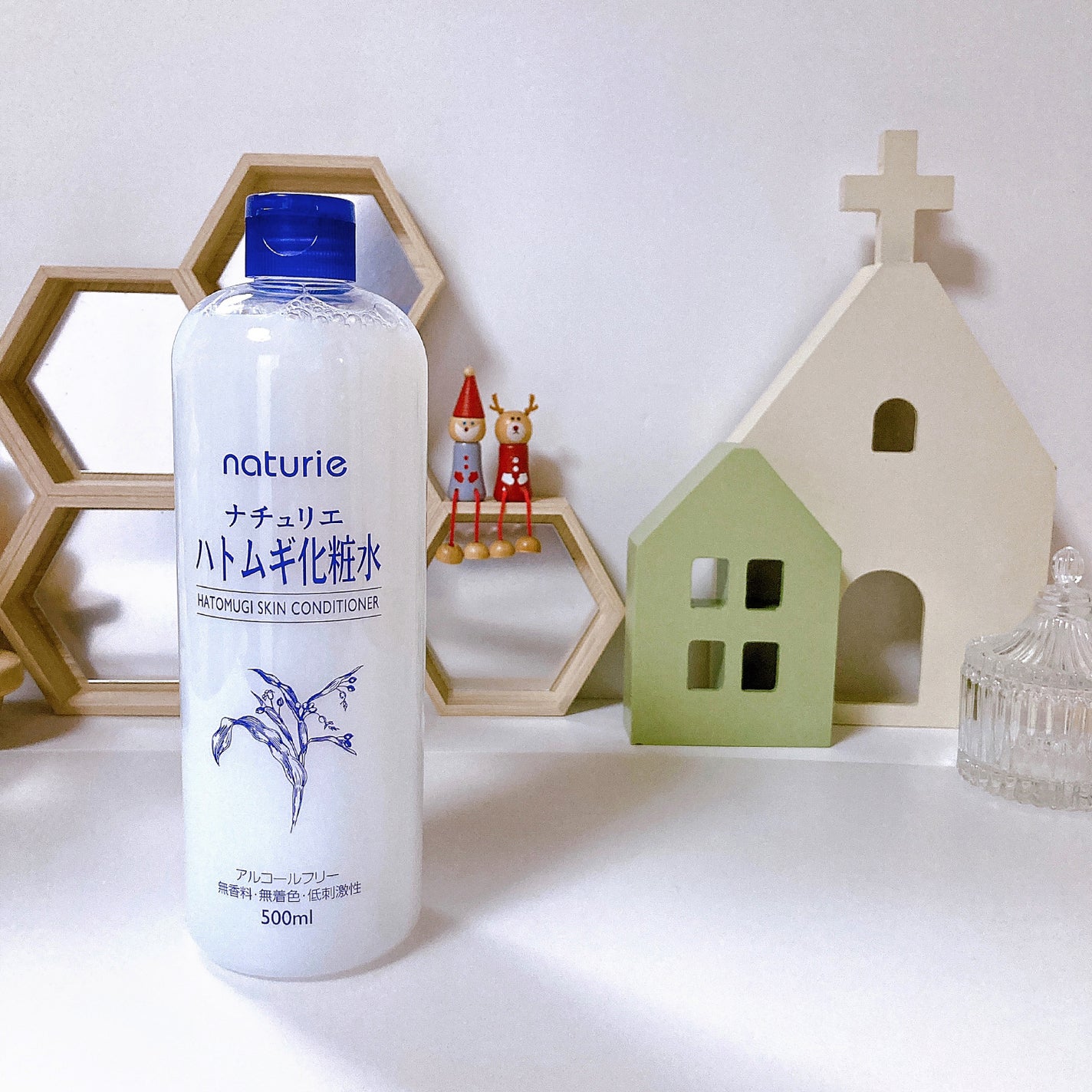 ハトムギ化粧水(ナチュリエ スキンコンディショナー R )/ナチュリエ/化粧水を使ったクチコミ(6枚目)