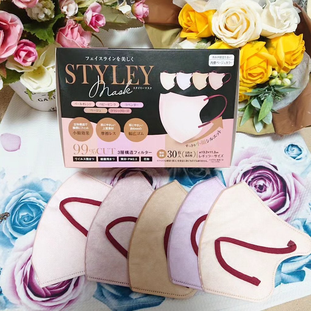 スタイリーマスク 立体構造マスク/やまと工業/マスクを使ったクチコミ(1枚目)