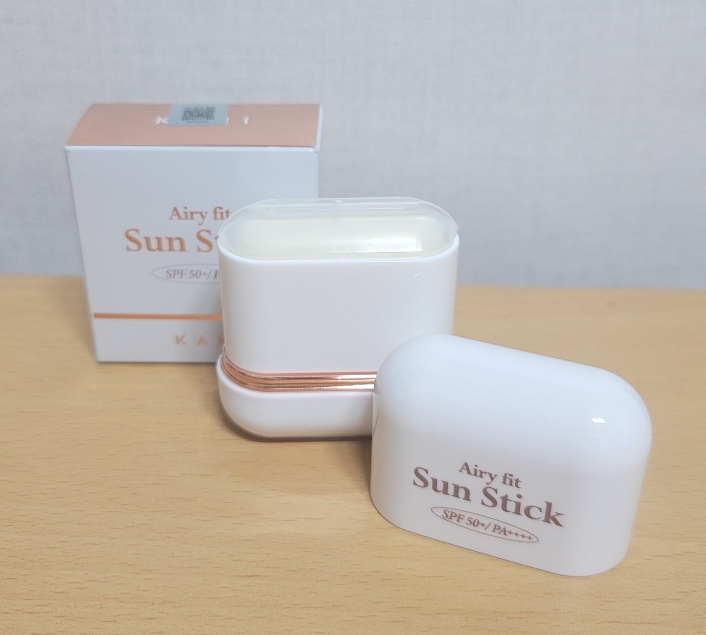 エアリーフィットサンスティック/KAHI/日焼け止めスティックを使ったクチコミ(2枚目)