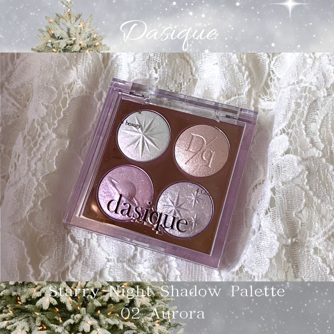 スターリーナイト シャドウパレット 02 オーロラ/dasique/アイシャドウパレットを使ったクチコミ（1枚目）