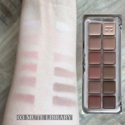 プロ アイ パレット エアー/CLIO/アイシャドウパレットを使ったクチコミ(3枚目)