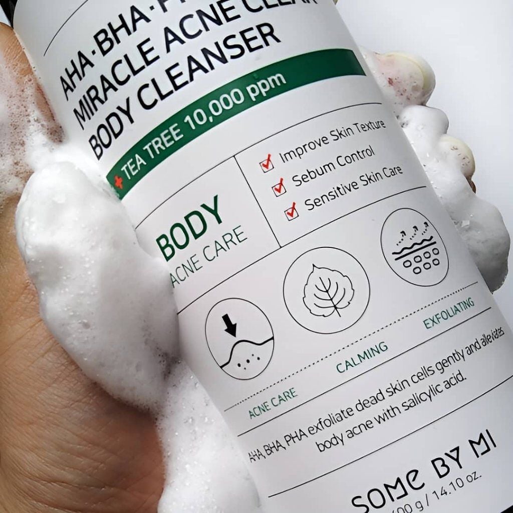 AHA·BHA·PHA 30デイズミラクルアクネボディクレンザー/SOME BY MI/ボディソープを使ったクチコミ(5枚目)