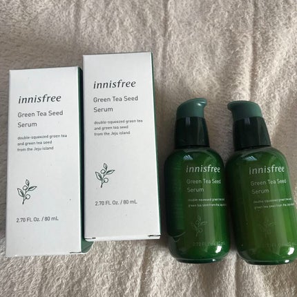 グリーンティーシード セラム/innisfree/美容液を使ったクチコミ(1枚目)