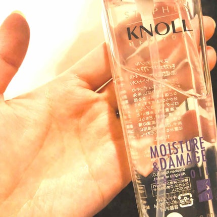 モイスチュア ダメージケア オイル/スティーブンノル ニューヨーク/ヘアオイルを使ったクチコミ(3枚目)