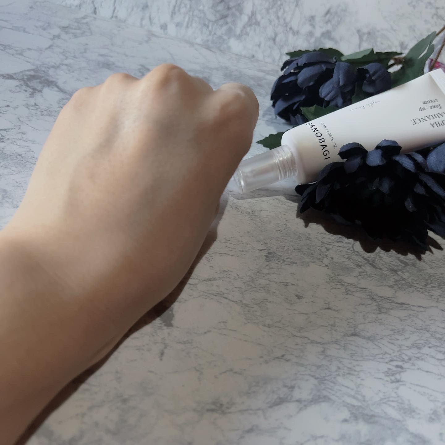 アルファ ラディアンス トーンアップクリーム/BANOBAGI/フェイスクリームを使ったクチコミ（3枚目）