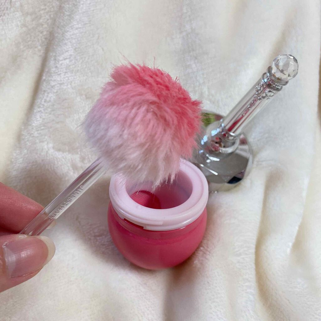 ルースブラッシュ 07 strawberry factory/JILL STUART/パウダーチークを使ったクチコミ（2枚目）