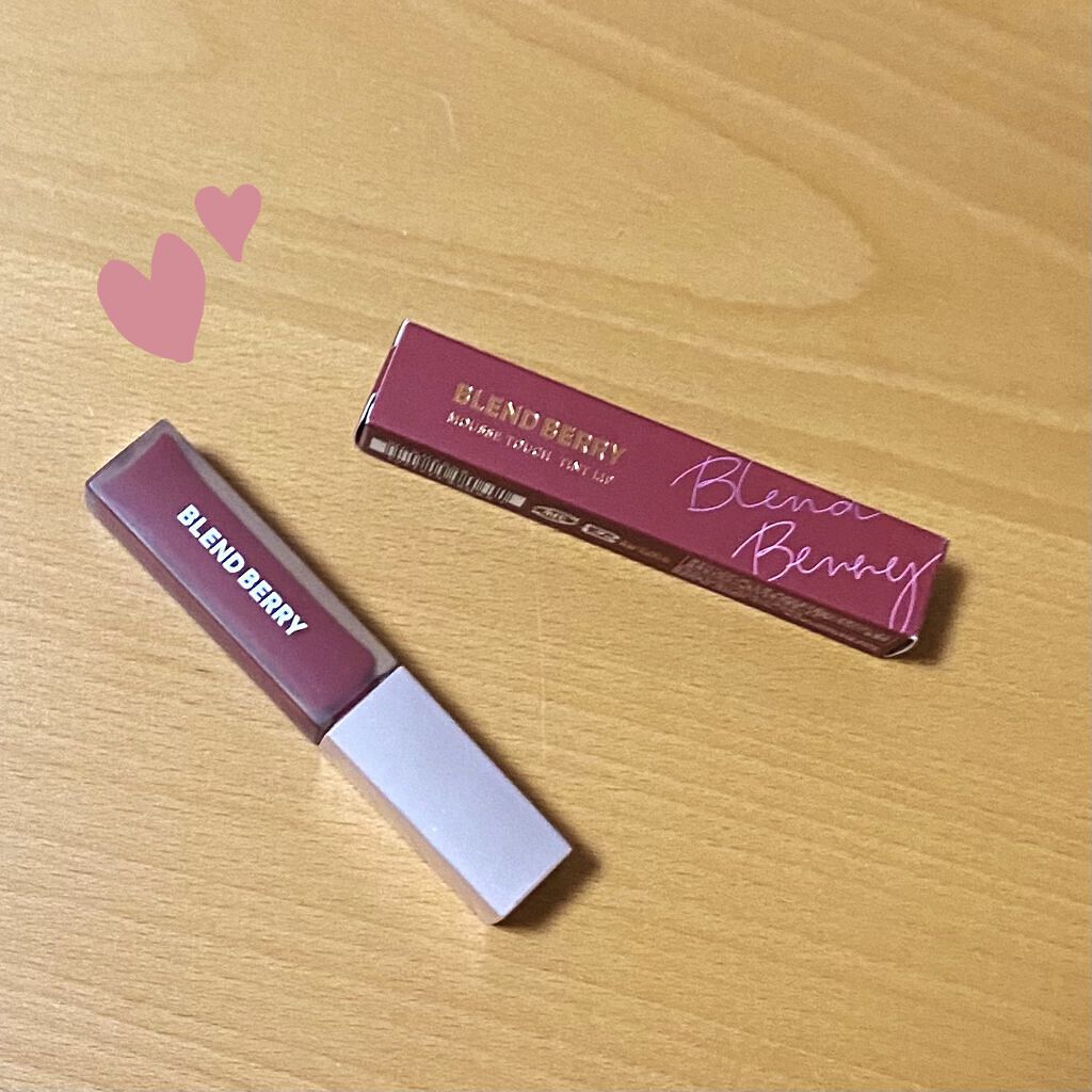 ムースタッチティントリップ		/BLEND BERRY/リップティントを使ったクチコミ（1枚目）