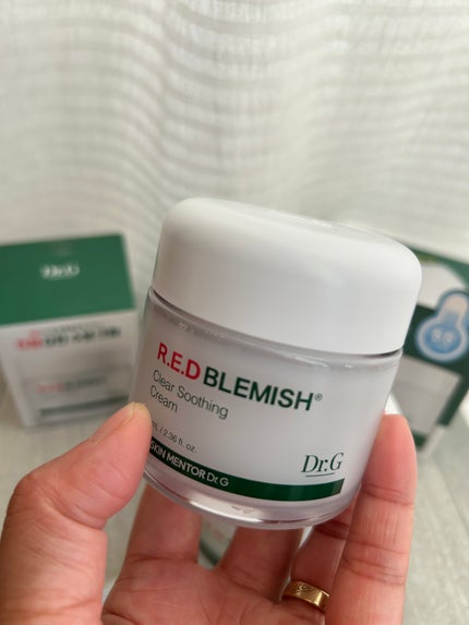 レッドブレミッシュ クリアスージングクリーム/Dr.G/フェイスクリームを使ったクチコミ(2枚目)