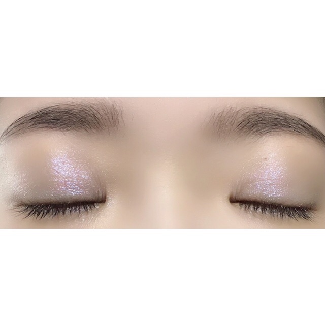 シャドーカスタマイズ　（ブリリアントグリッター） BL761（水の砂）/MAJOLICA MAJORCA/グリッターを使ったクチコミ（3枚目）