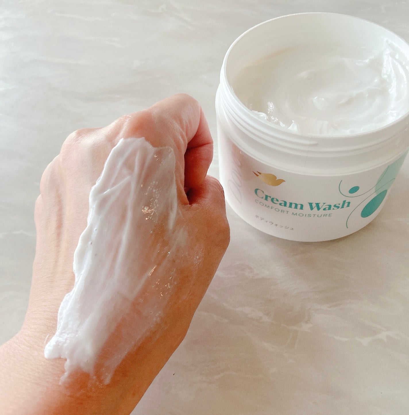 ダヴ クリームボディウォッシュ コンフォートモイスチャー/ダヴ/ボディソープを使ったクチコミ(3枚目)