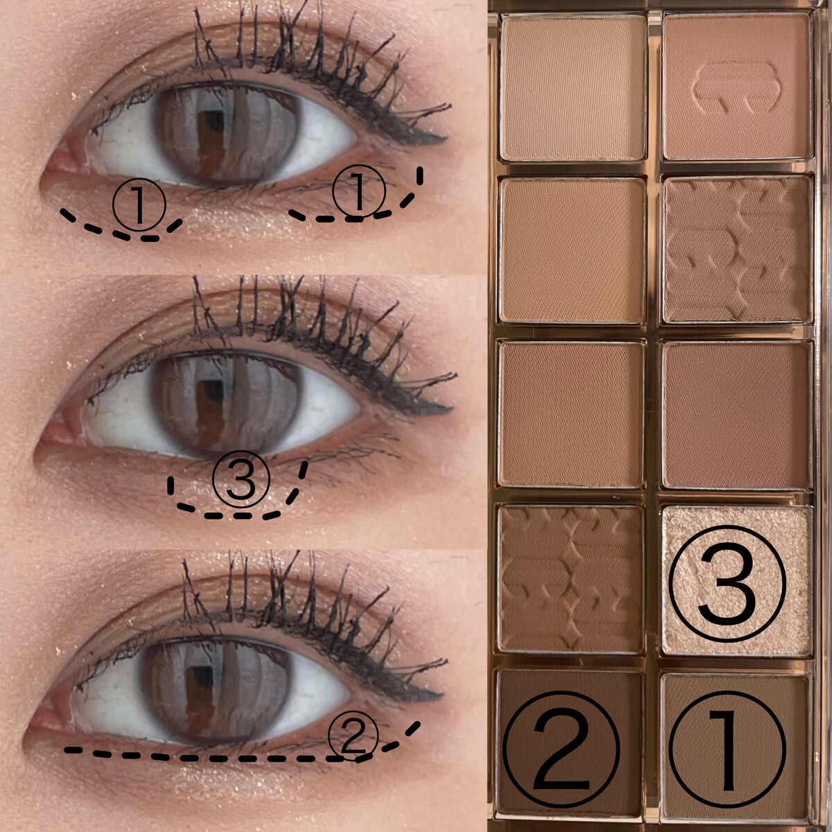 プロ アイ パレット/CLIO/アイシャドウパレットを使ったクチコミ(4枚目)