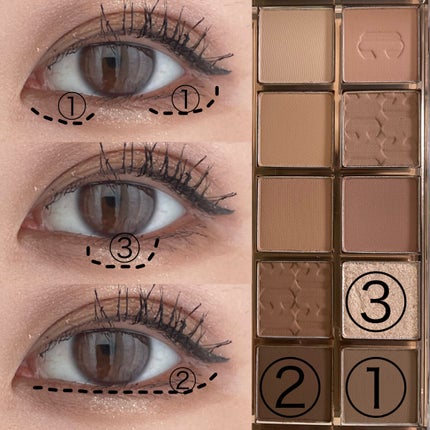 プロ アイ パレット/CLIO/アイシャドウパレットを使ったクチコミ(4枚目)