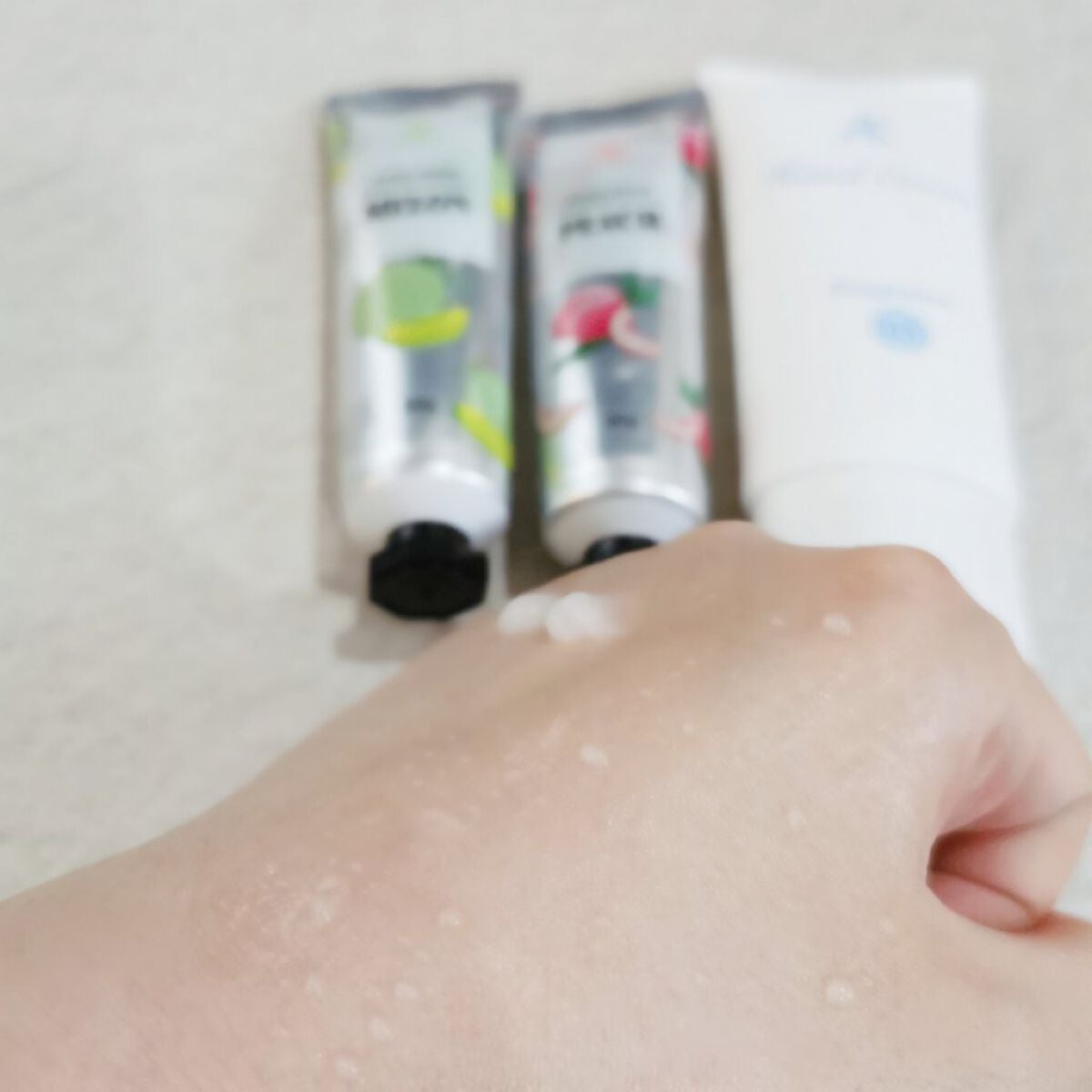 ウォーターフルーツハンドクリーム/AK/ハンドクリームを使ったクチコミ(3枚目)