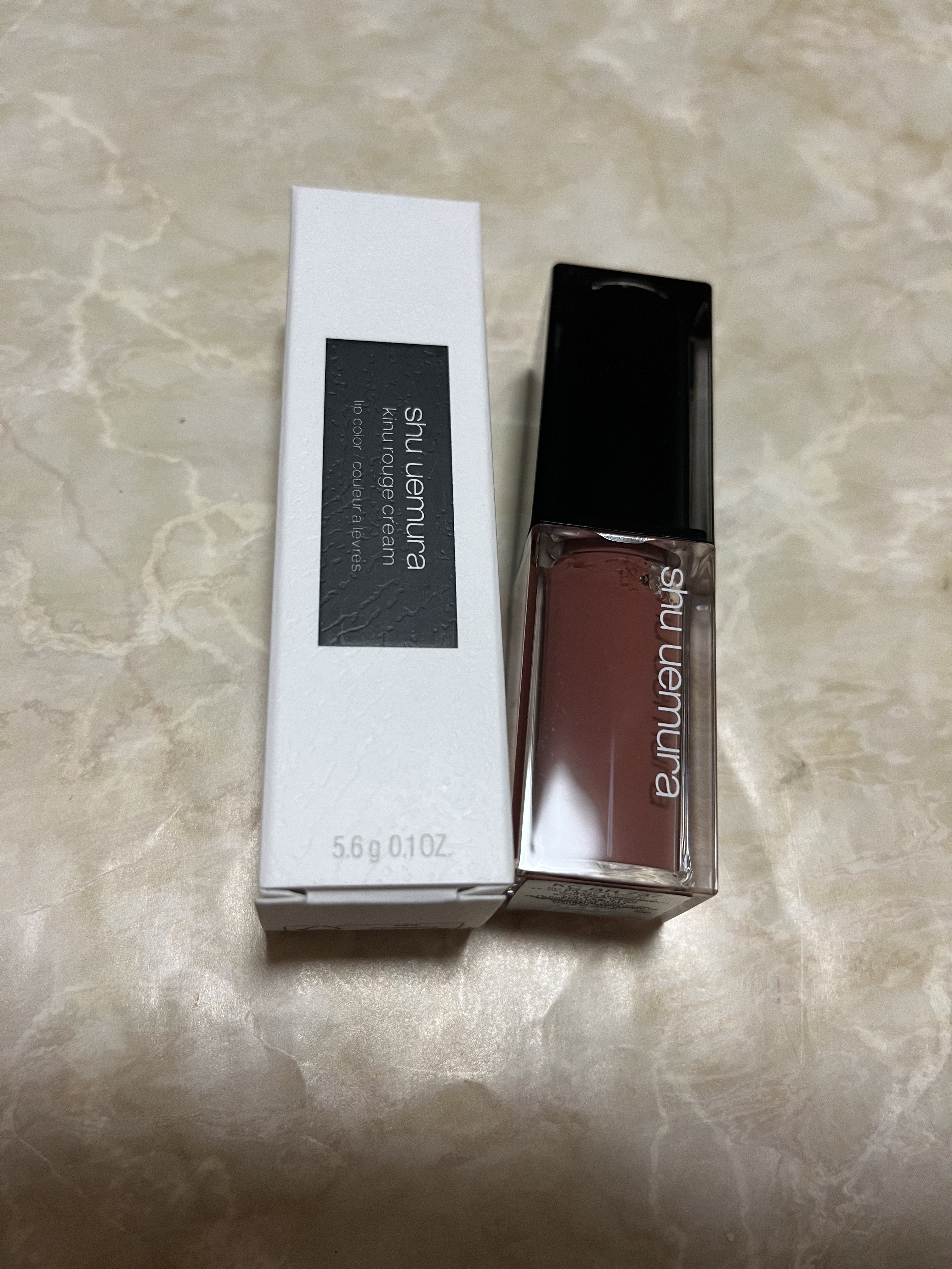 （旧）キヌルージュ クリーム BR 737/shu uemura/口紅を使ったクチコミ（1枚目）